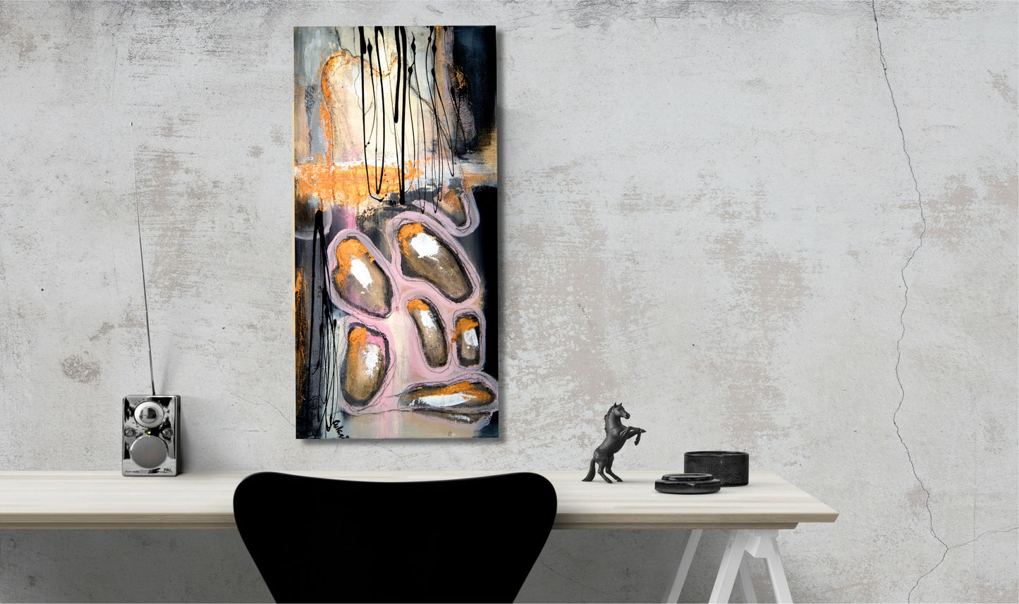 Modern Mural - Living Abstraction: Unique Modern Art