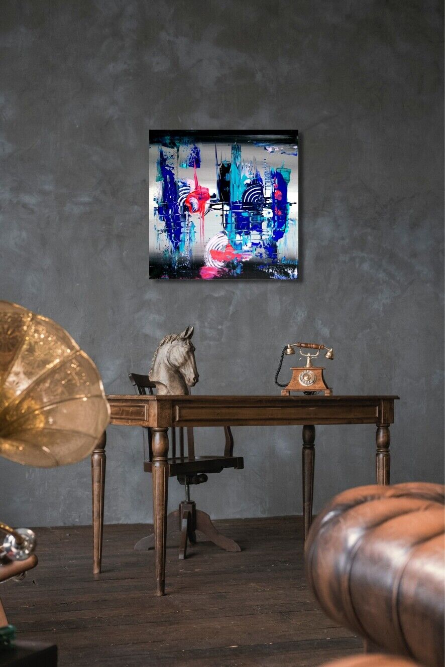 a living room filled with furniture and a flat screen tv 